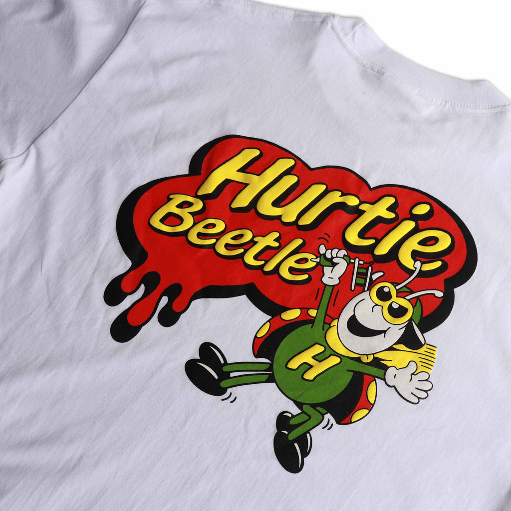 Hurtie Beetle Show Bag - Hurtie Beetle White Tee
